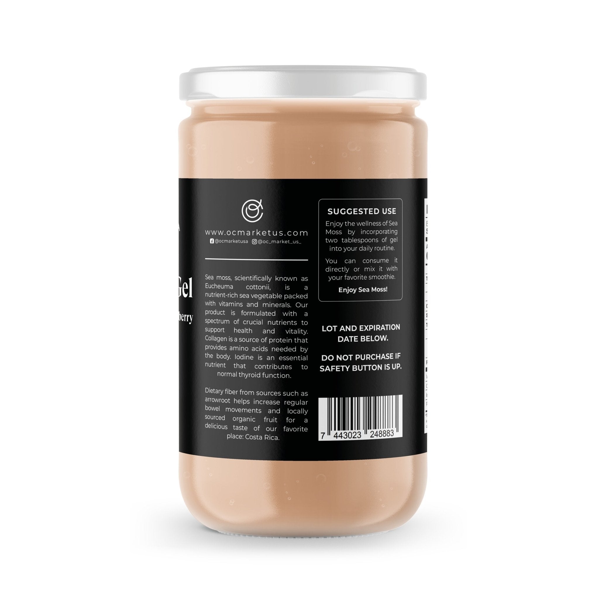 ALGA MARINA SABOR FRESA CON PLATANO 8 OZ