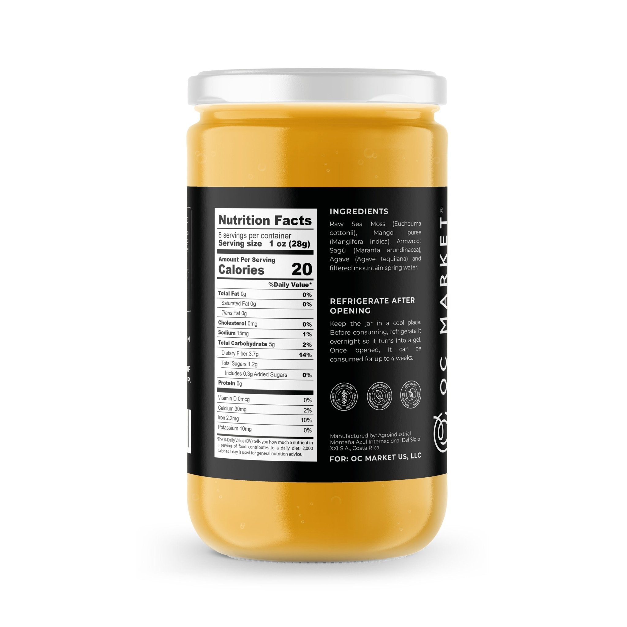ALGA MARINA SABOR MANGO 8 OZ