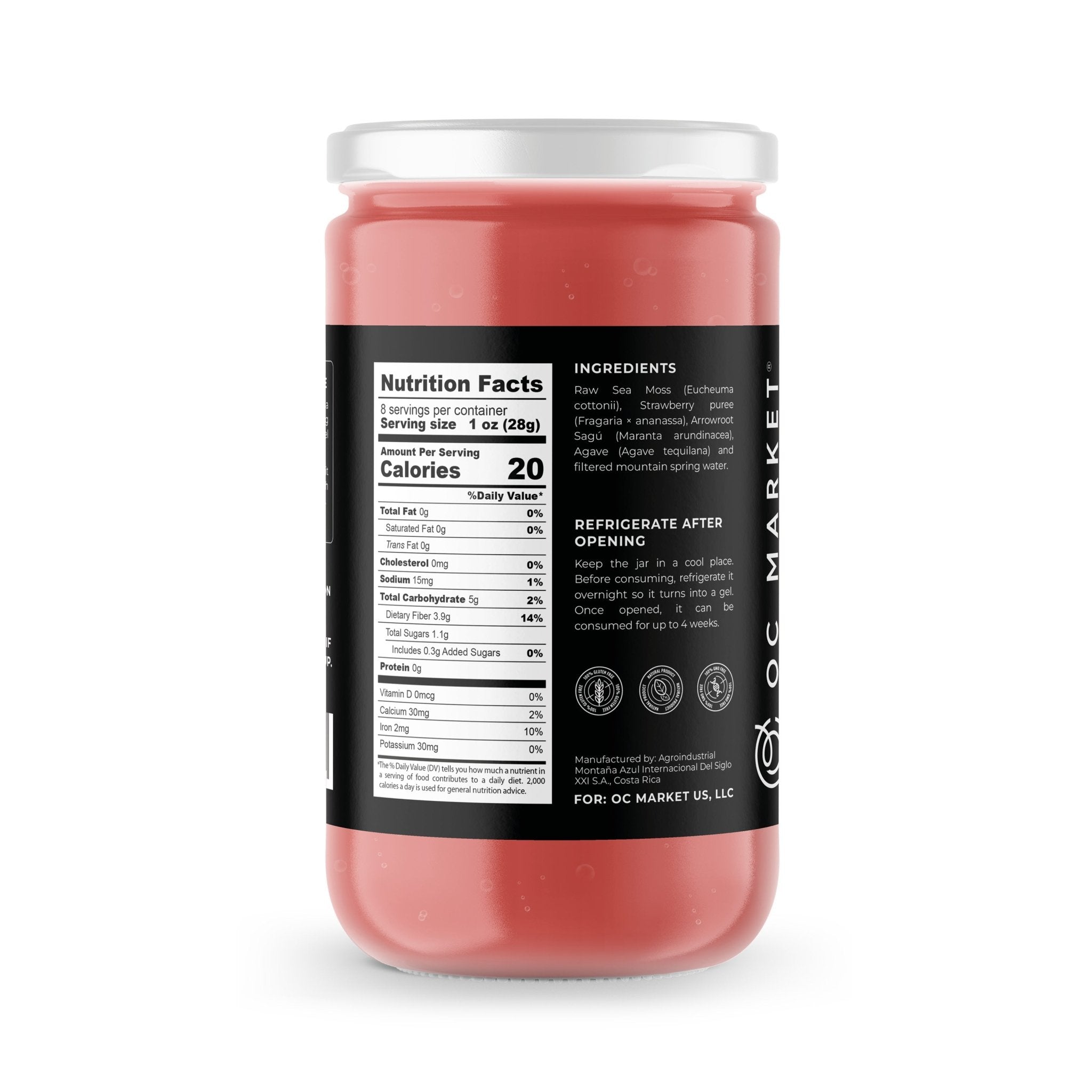 ALGA MARINA SABOR FRESA 8 OZ