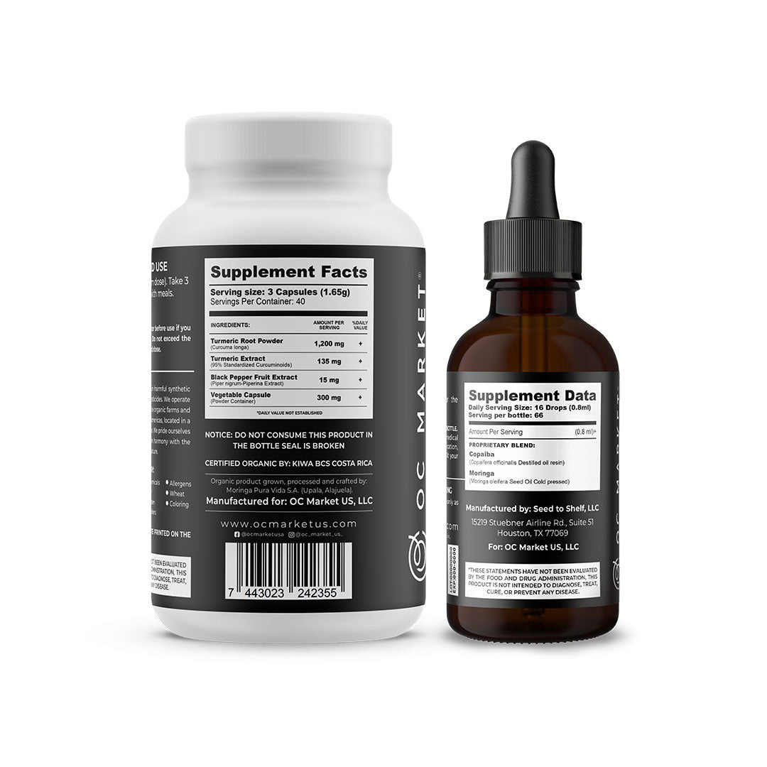 KIT NATURAL PARA DOLOR ARTICULAR E INFLAMACIÓN
